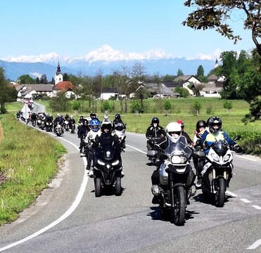 V povorki je letos sodelovalo 169 motoristov